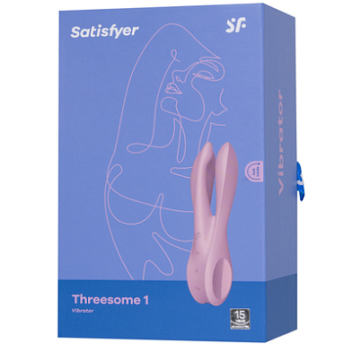 Вибростимулятор Satisfyer Threesome 1, розовый